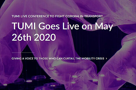 TUMI Live Conference to Fight Corona in Transport