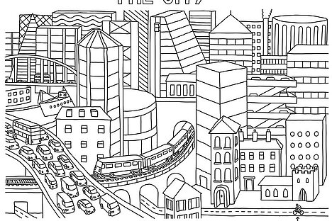 A cyclist's guide to biking the city – a cartoon