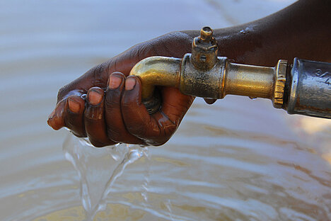 Bereitstellung von Basisdienstleistungen: Wasserversorgung