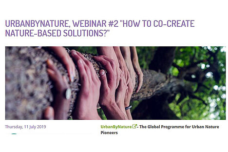 "How to co-create nature-based solutions?"