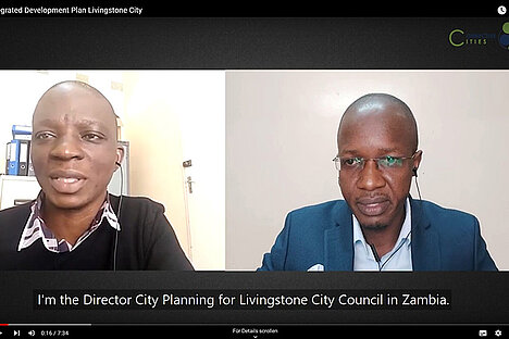 Der Integrierte Entwicklungsplans der Stadtverwaltung von Livingstone, Zambia
