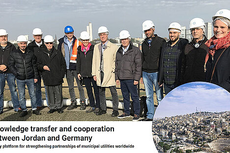 Knowledge transfer and cooperation between Jordan and German water operators