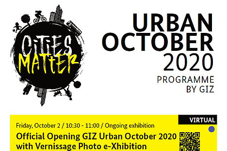 Cities Matter! Official Opening GIZ Urban October 2020