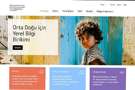 Online-Portal „Kommunales Know-how für Nahost“ jetzt mehrsprachig